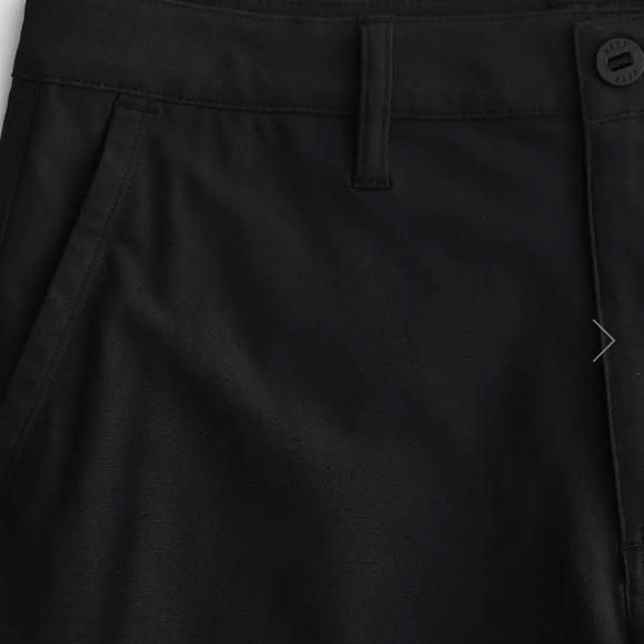 REEF Dante Walking Shorts Black Stretch Hybrid 34 New 8” inseam - Picture 2 of 5